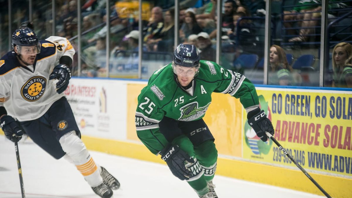 Everblades earn point in 4-3 OT loss to Jacksonville