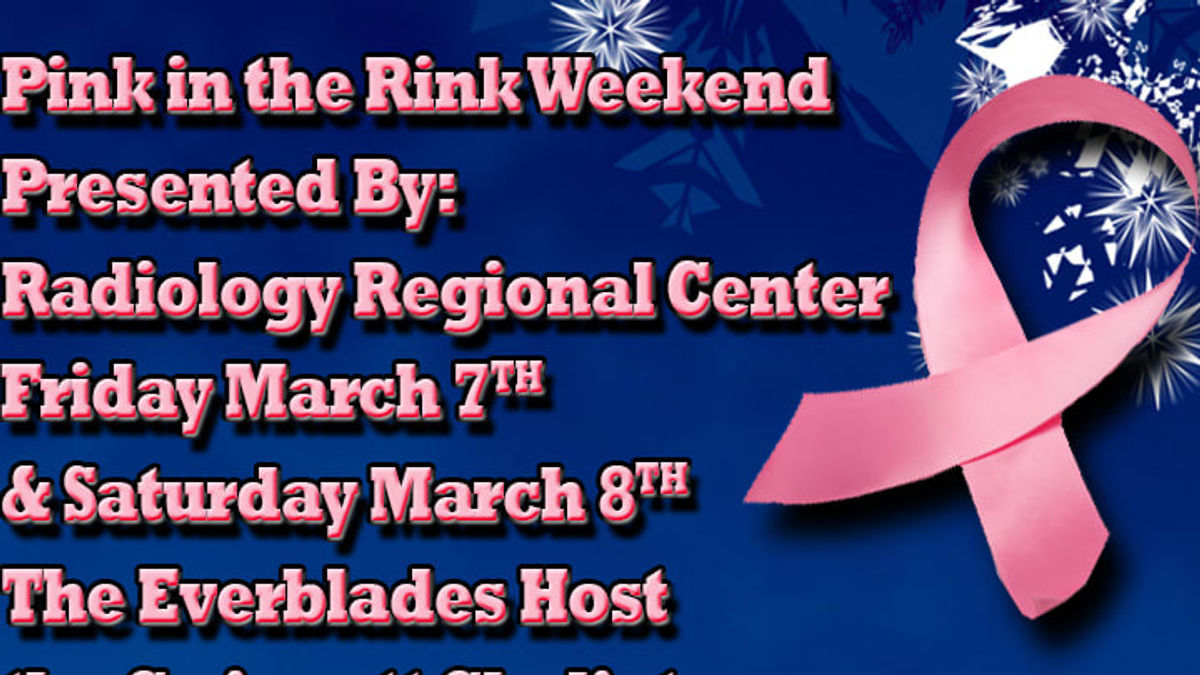 Radiology Regional Center Hosts Pink in the Rink Weekend
