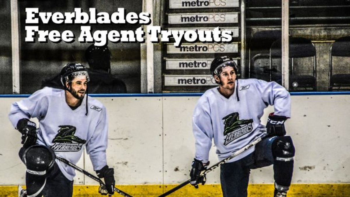 Everblades Announce Free Agent Camp