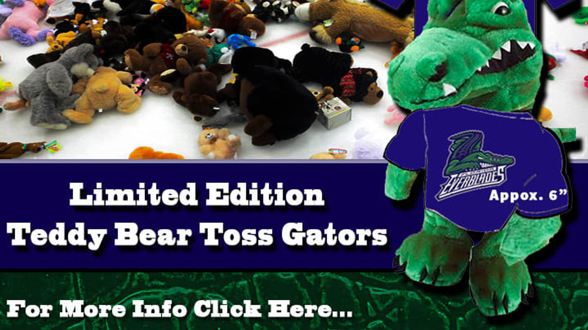 Limited Edition Teddy Bear Toss Gators on Sale!