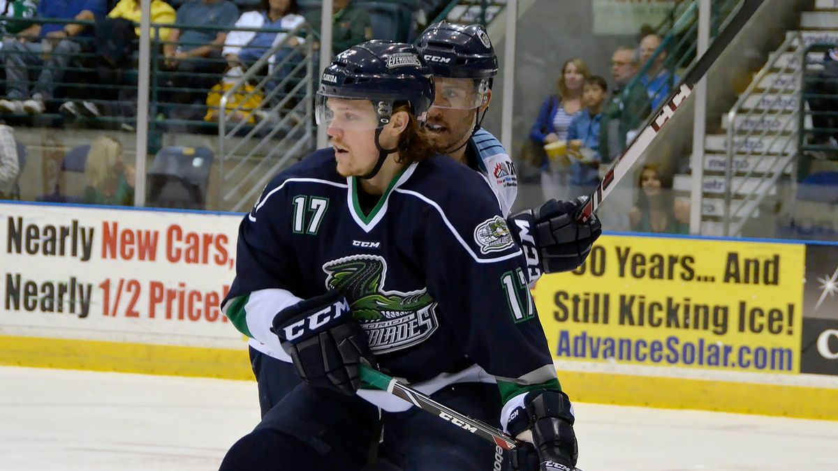Everblades Close Road Trip with 5-4 Win at Greenville