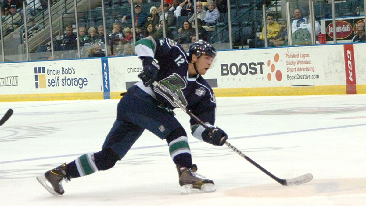 Corey Trivino Returns to &#039;Blades From AHL