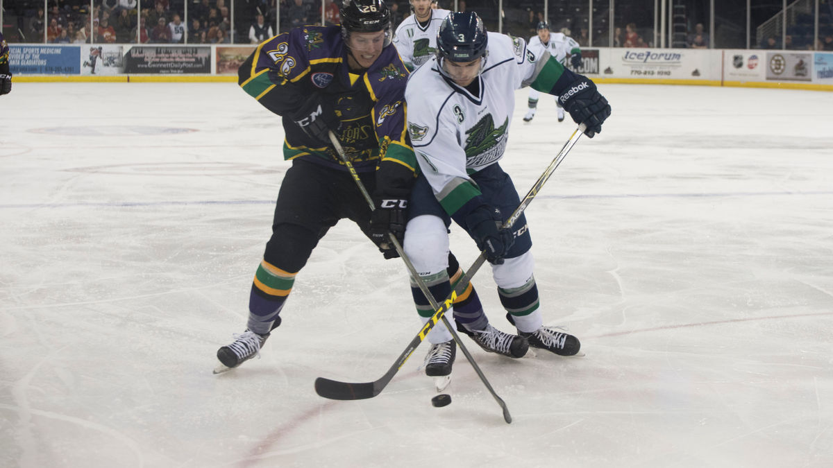 Everblades Rally for a 4-3 Overtime Win at Atlanta