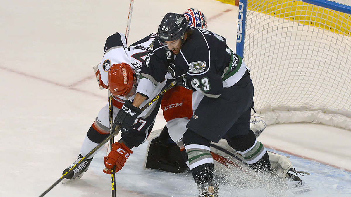 Everblades Rally for 2-1 Shootout Victory