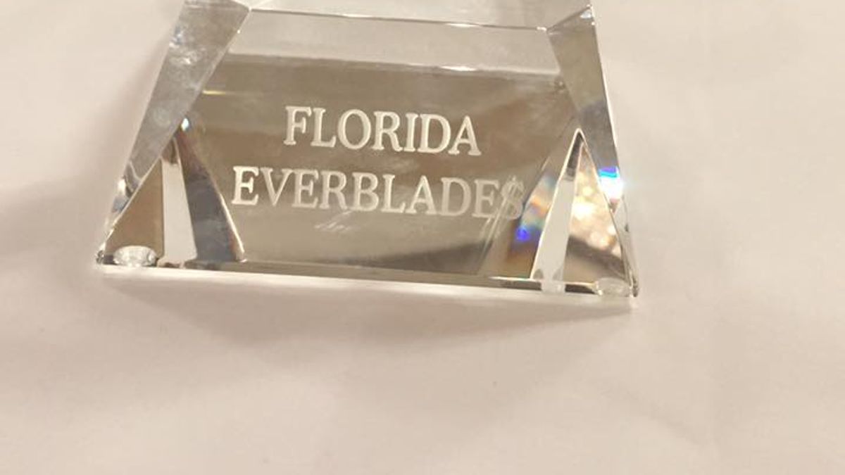 Everblades Receive ECHL Ticket Department of the Year Award
