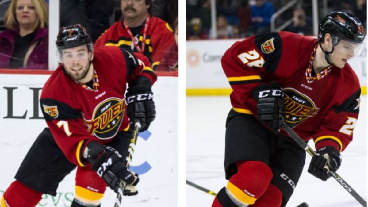 Everblades Acquire Schneider and Clare from Indy Fuel