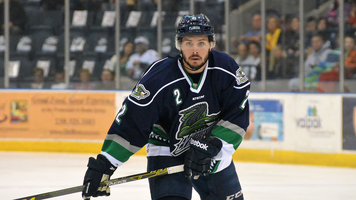 Everblades Agree to Terms with Defenseman Chase Golightly