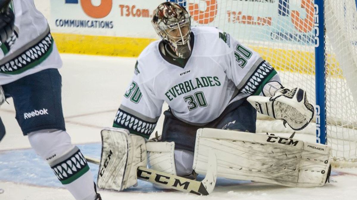 Peters Perfect as Everblades Shutout Stingrays 4-0
