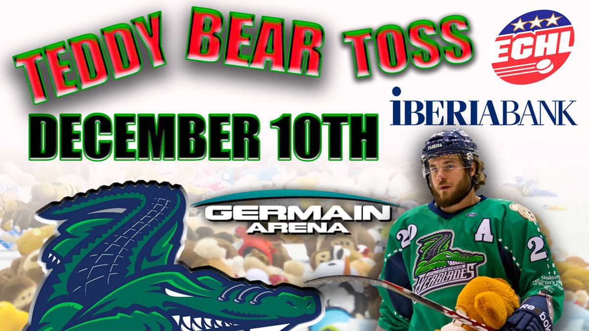 Annual IBERIABANK Teddy Bear Toss Set For This Saturday