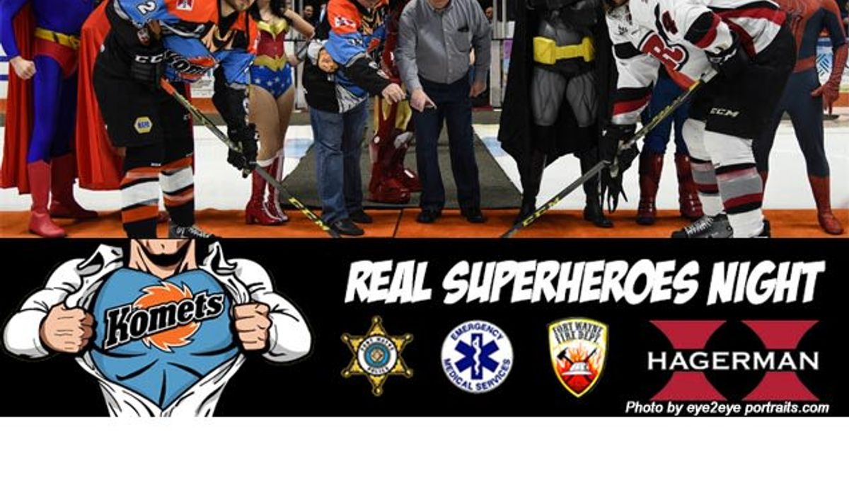Komet Super Heroes Night nets $9,600 for local charities