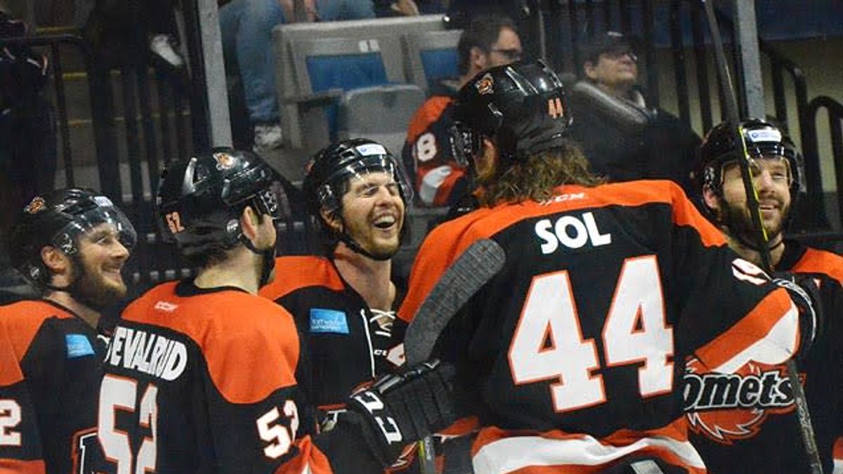 Komets clinch Midwest Division Title