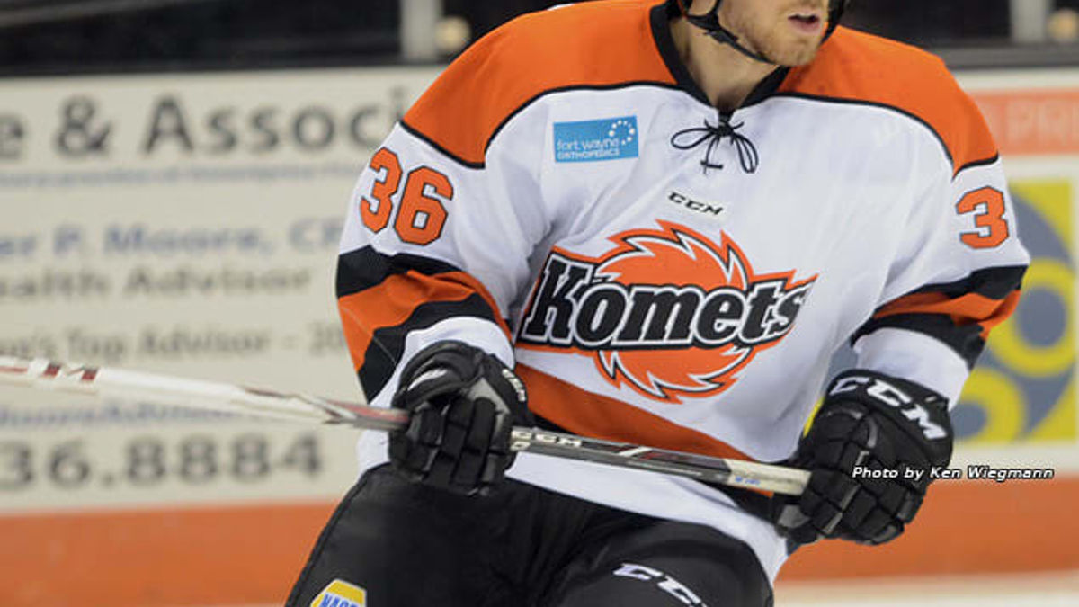 Komets&#039; Pistilli ECHL Player of the Week