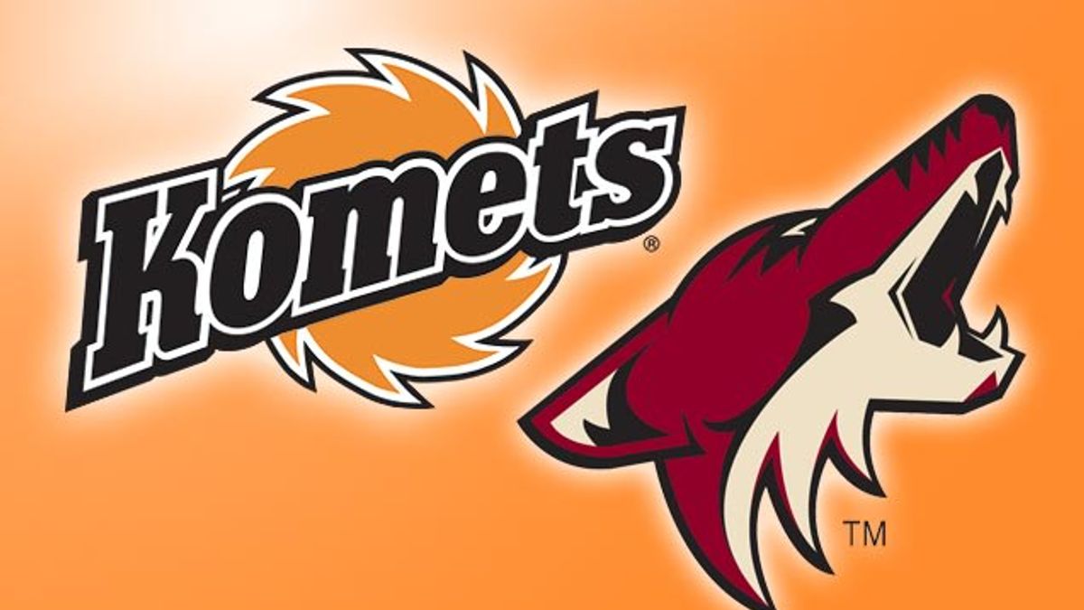 Komets announce NHL affiliation with Arizona Coyotes