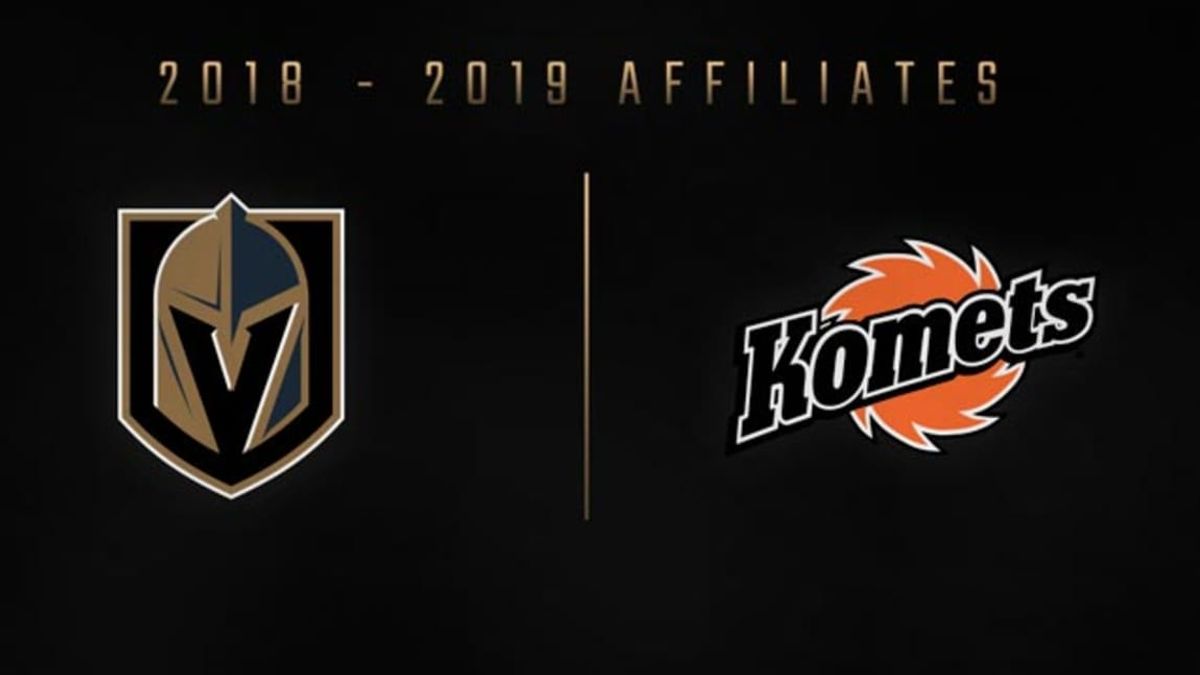 Komets announce affiliation with Vegas Golden Knights