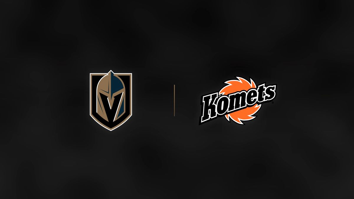 Komets renew affiliation with NHL&#039;s Golden Knights