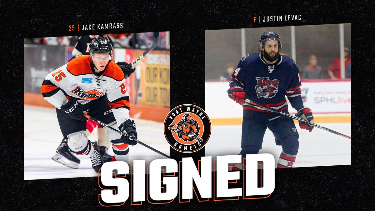 Kamrass re-signs with Komets