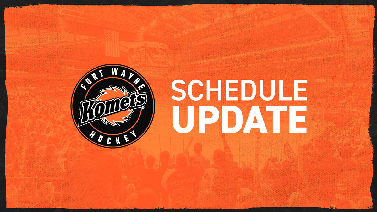 ECHL announces schedule updates and changes