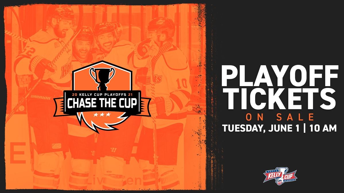 ECHL Kelly Cup Playoff Tickets On Sale Tuesday, June 1