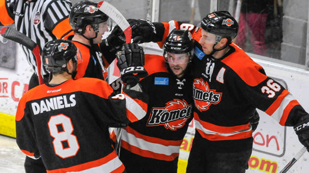 Komets lead Eastern Conference at All-Star break