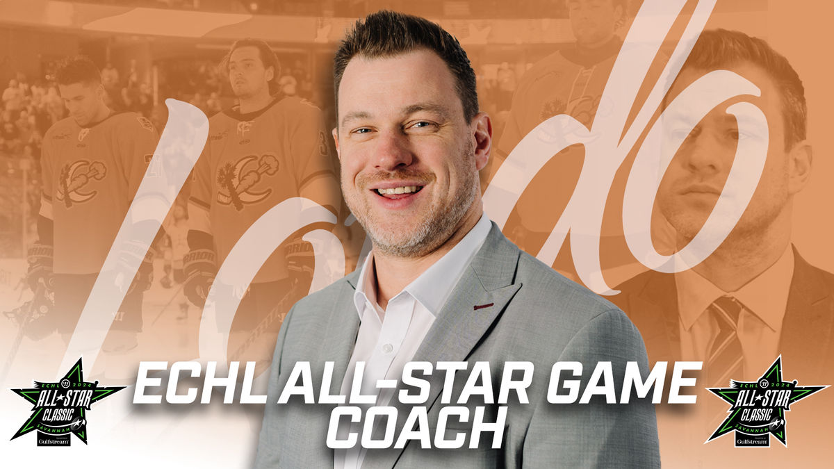 ANDREW LORD NAMED COACH FOR ECHL ALL-STAR CLASSIC