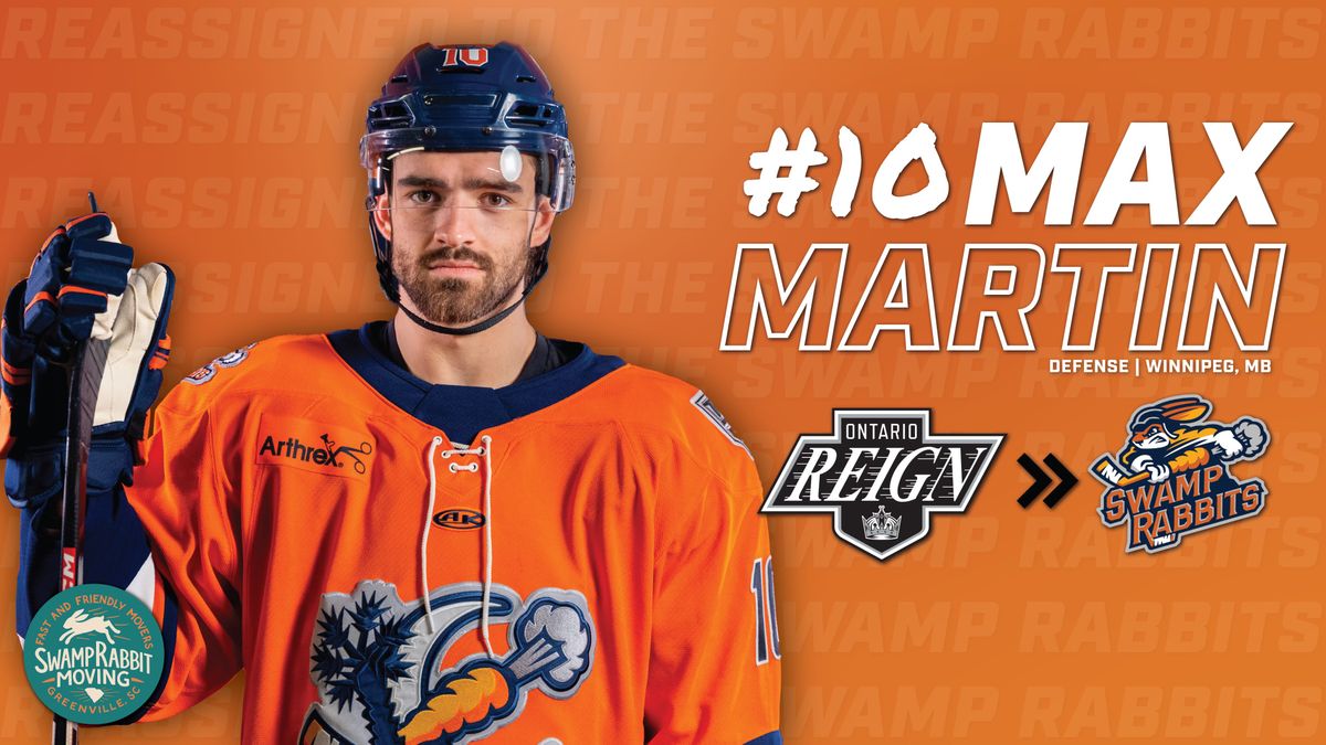 MAX MARTIN RETURNS FROM AHL’S ONTARIO REIGN