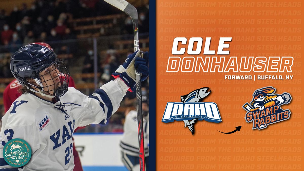 SWAMP RABBITS TRADE FOR COLE DONHAUSER