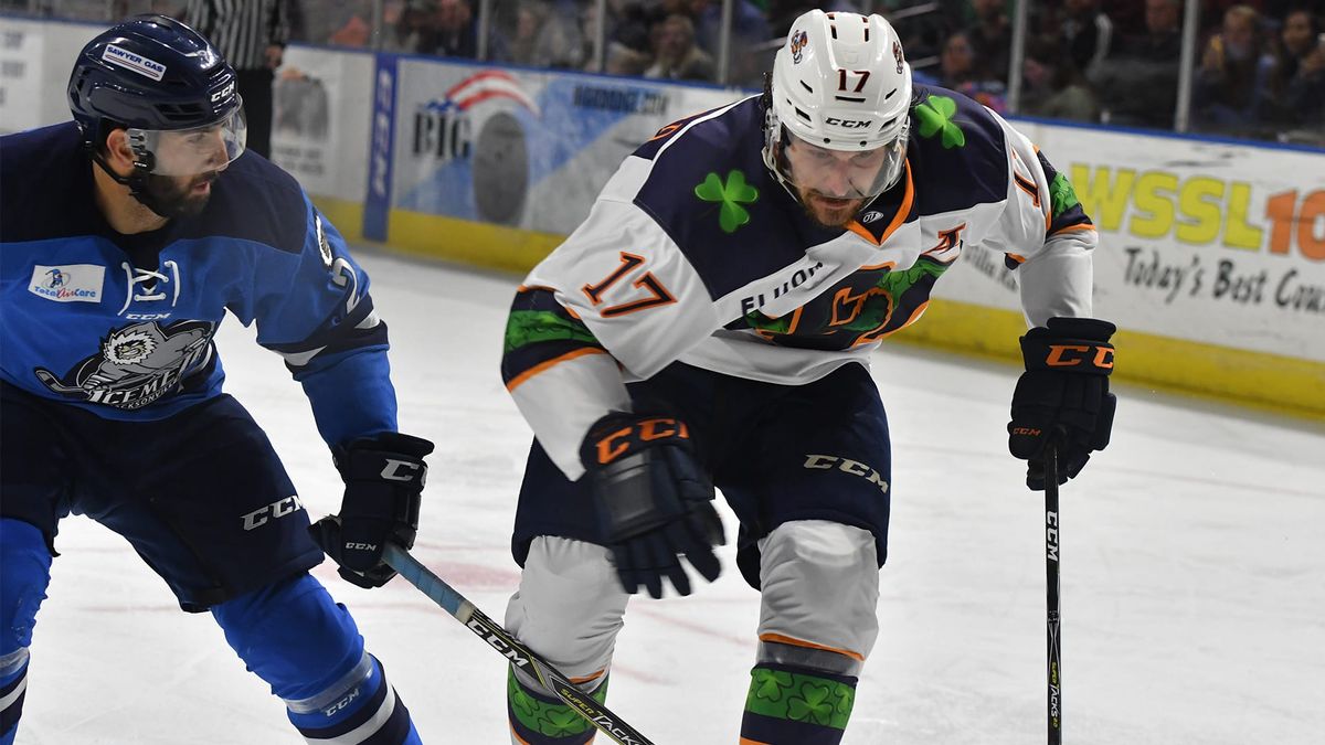 Swamp Rabbits&#039; Offense Quieted by Icemen