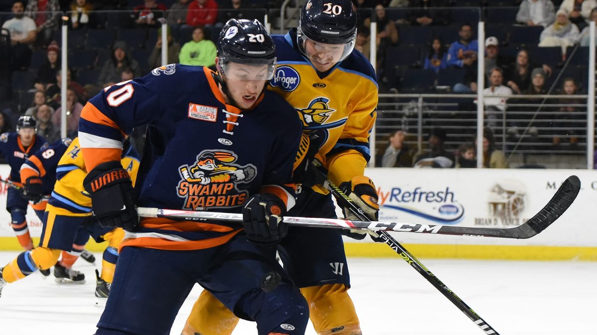 Swamp Rabbits Dominate Railers in Front of 5,846 Fans