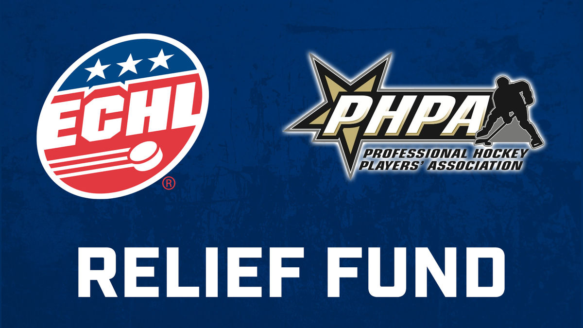 PHPA and ECHL Announce Relief Fund for ECHL Players