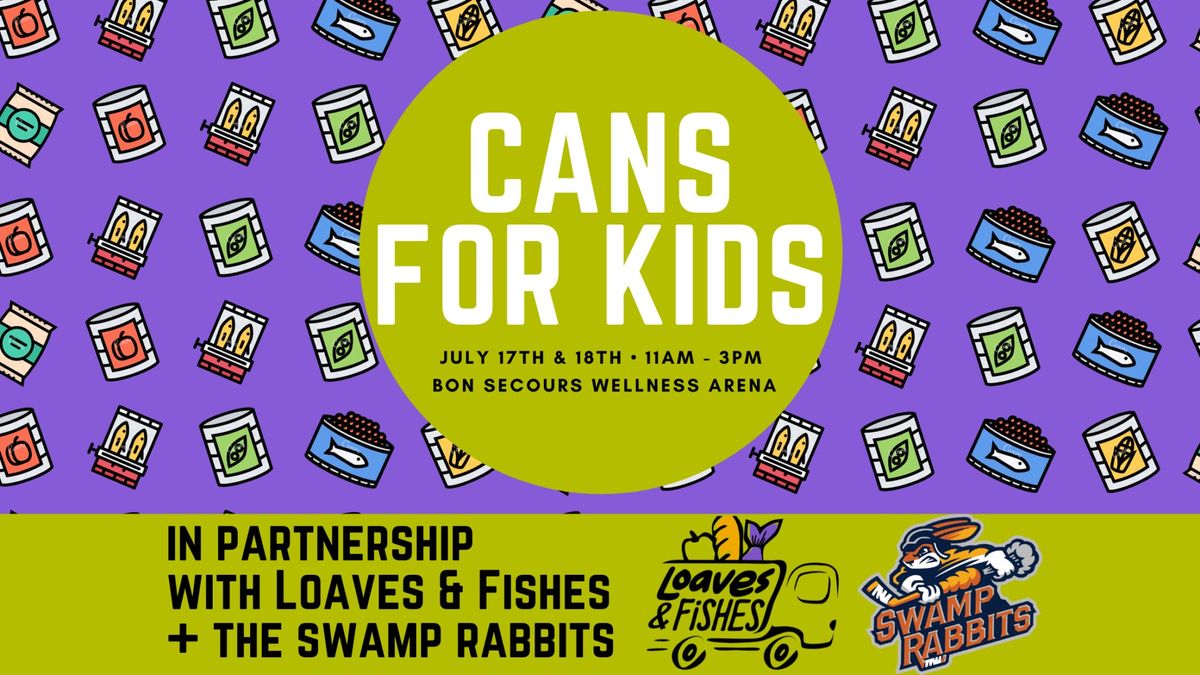 Swamp Rabbits and Local Youth Organize &quot;Cans for Kids&quot; Food Drive for Loaves &amp; Fishes