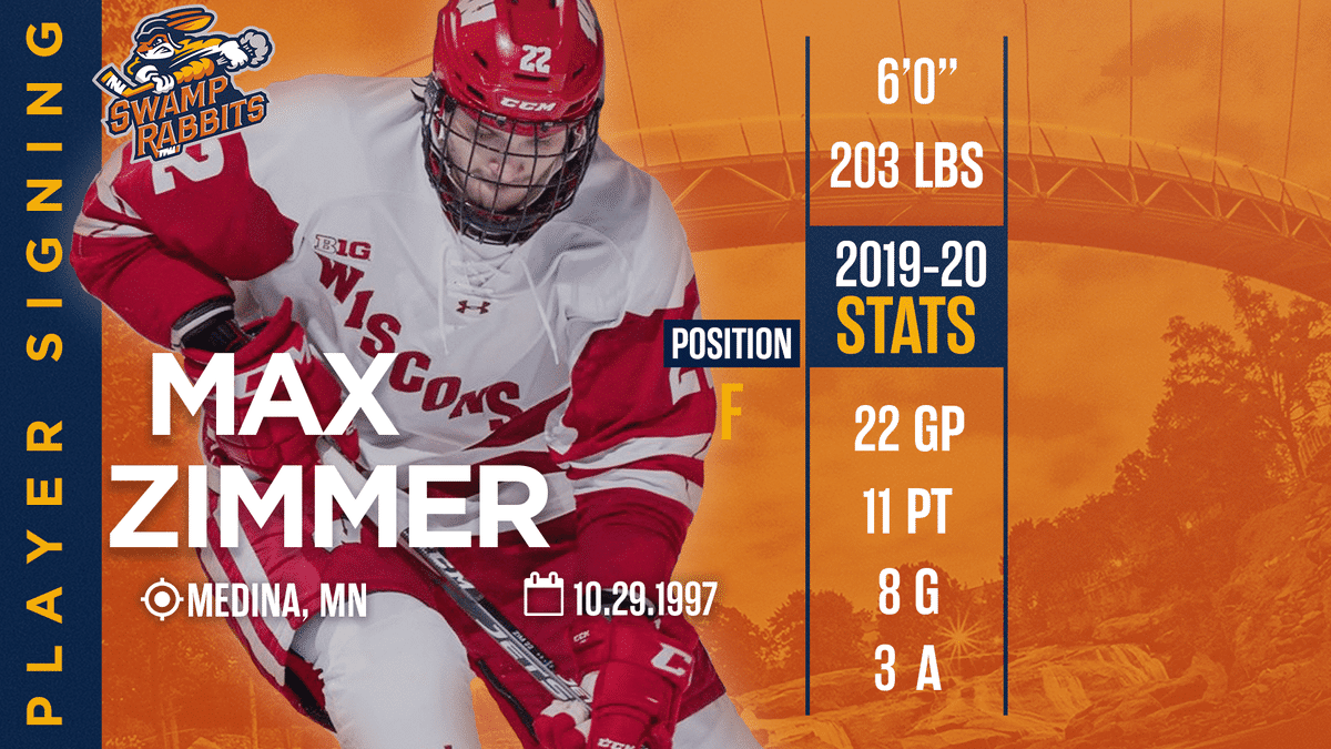 Max Zimmer Signs With Greenville For 2020-21 Season