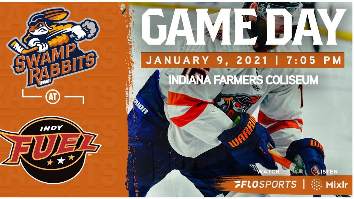 GAME PREVIEW (1/9/2021): SWAMP RABBITS at FUEL, 7:05 PM