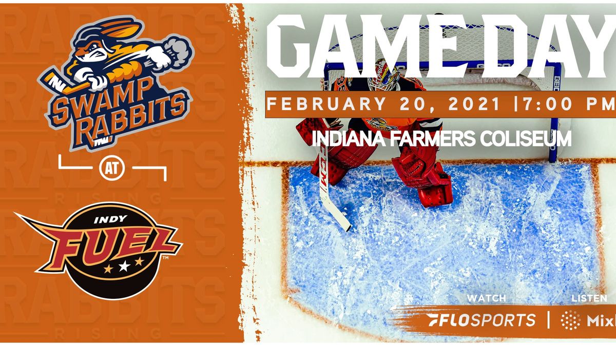 GAME PREVIEW (2/20/2021): SWAMP RABBITS at FUEL, 7:05 PM