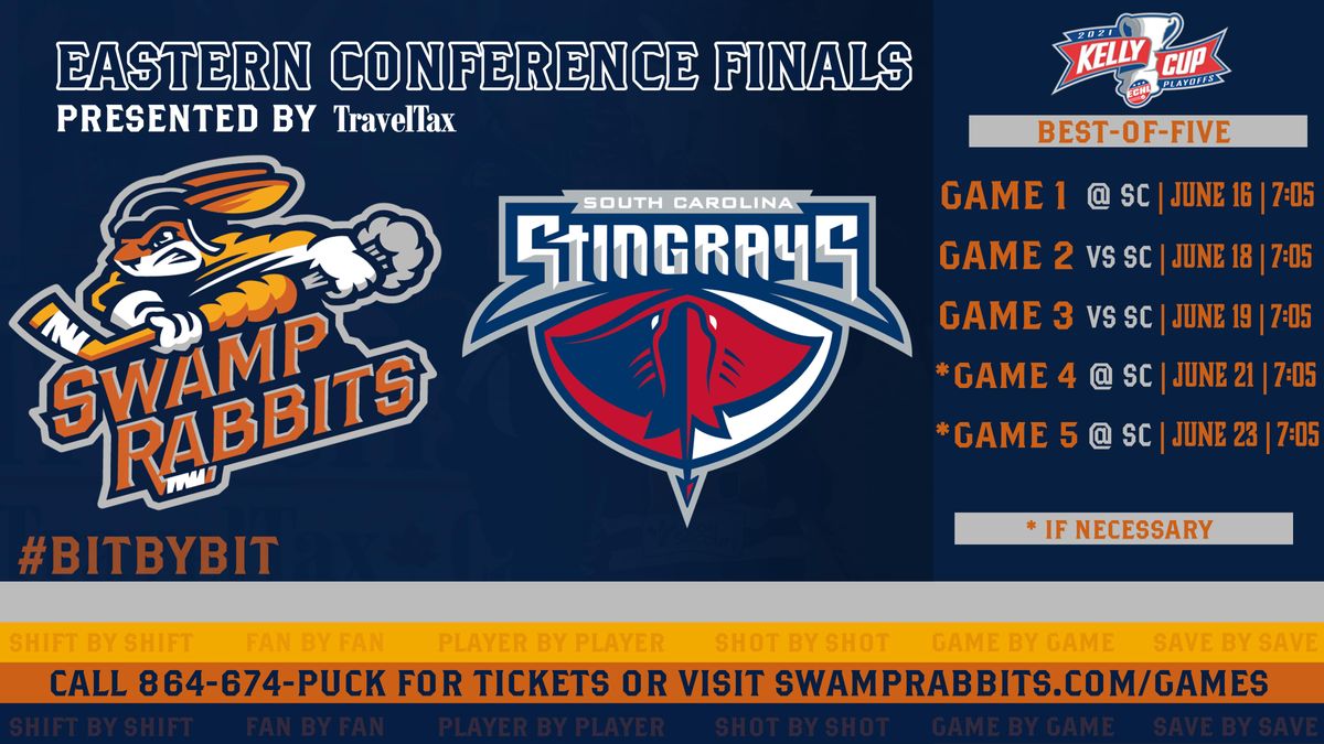 RABBITS ANNOUNCE EASTERN CONFERENCE FINALS SCHEDULE, REDUCED SOCIAL DISTANCING GUIDELINES AT HOME GAMES