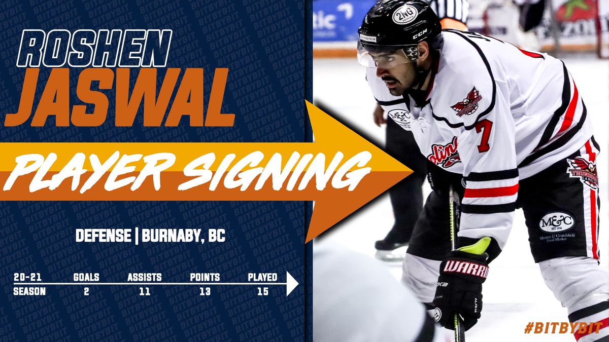 SWAMP RABBITS ADD JASWAL TO BLUE LINE