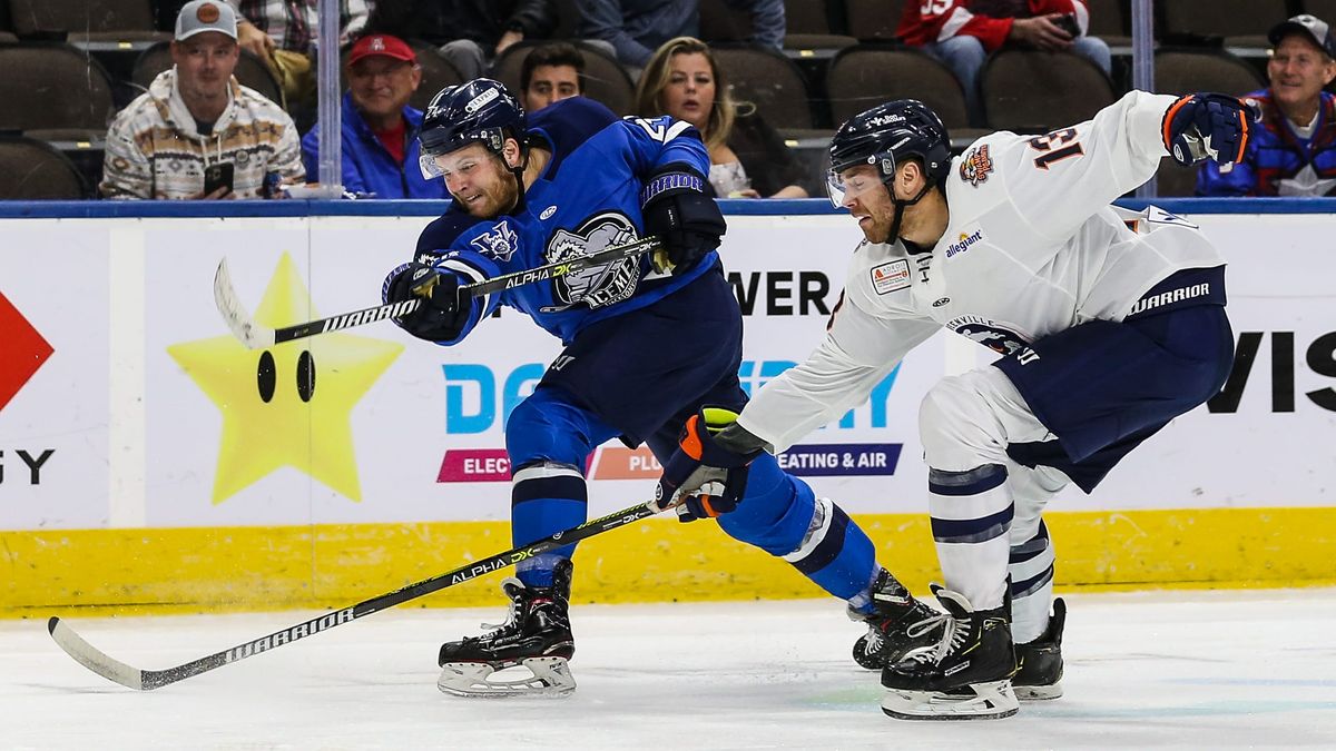 SWAMP RABBITS FALL SHORT IN BOUT WITH ICEMEN