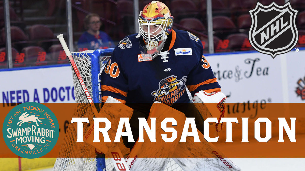 FLORIDA PANTHERS SIGN EVAN FITZPATRICK TO NHL DEAL, GOALTENDER ASSIGNED TO TAXI SQUAD