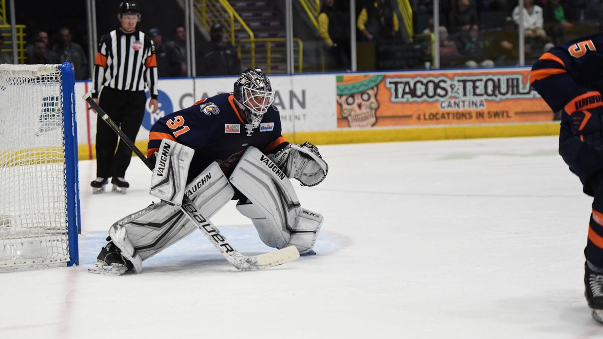 LETHEMON STOPS 37 AS SWAMP RABBITS DOWN EVERBLADES 5-3 TO EVEN SERIES