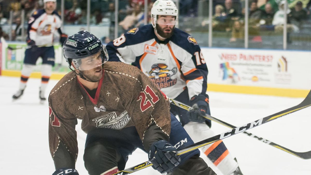 Everblades Outlast Swamp Rabbits