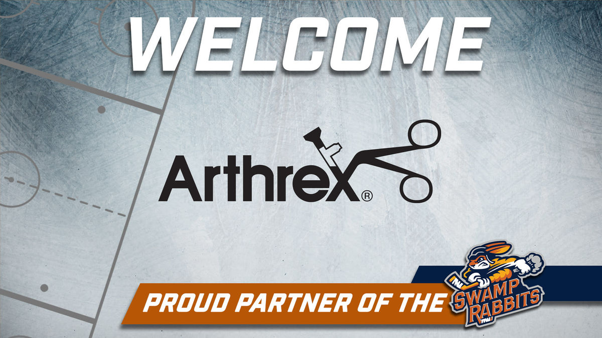 SWAMP RABBITS PARTNER WITH ARTHREX IN MULTI-YEAR AGREEMENT