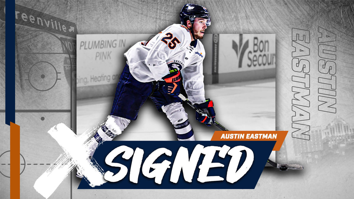 SWAMP RABBITS RE-SIGN AUSTIN EASTMAN TO FORWARD LINES