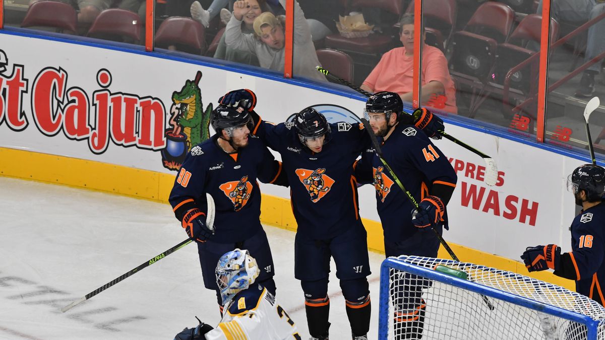 EBERLE STRIKES TWICE, RABBITS HOLD OFF ADMIRALS FOR FIRST WIN OF THE SEASON