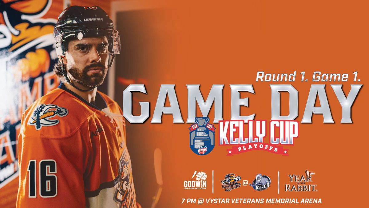 KELLY CUP PLAYOFFS GAME 1 PREVIEW: SWAMP RABBITS AT JACKSONVILLE (04/21/23 - 7:00PM)