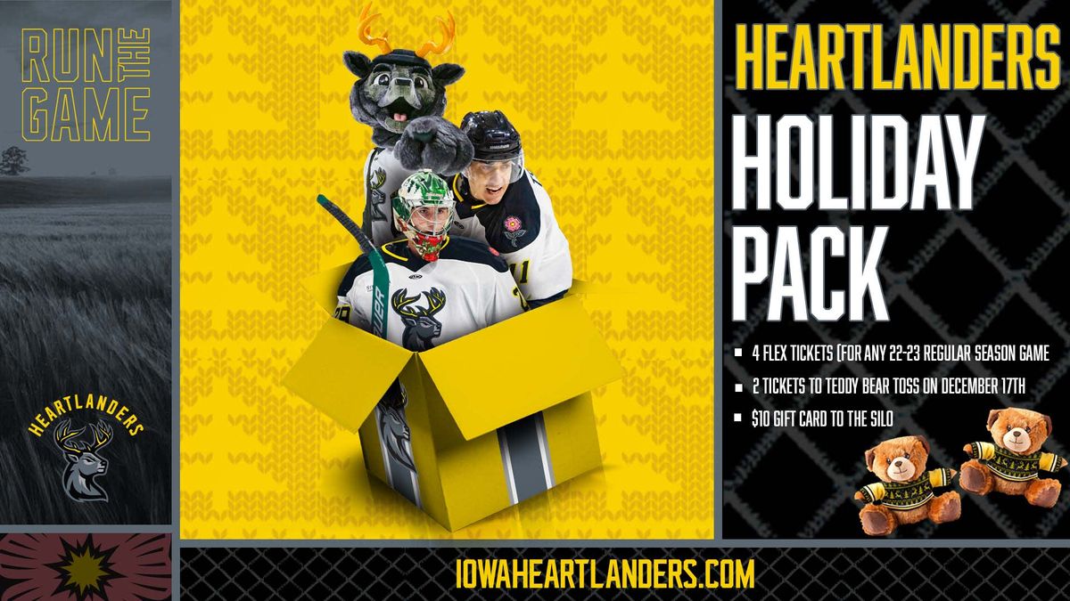 Heartlanders announce Holiday Pack Details