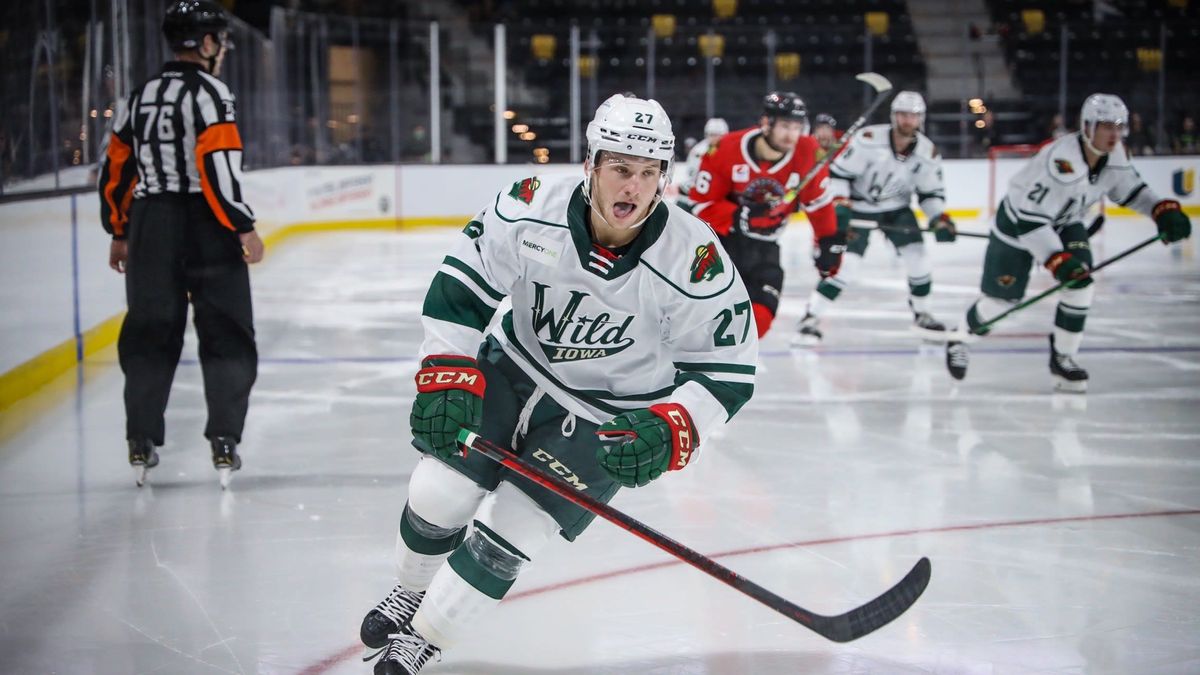 Fans Treated To 4-3 Come-From-Behind Iowa Wild Win To Officially Open Xtream Arena