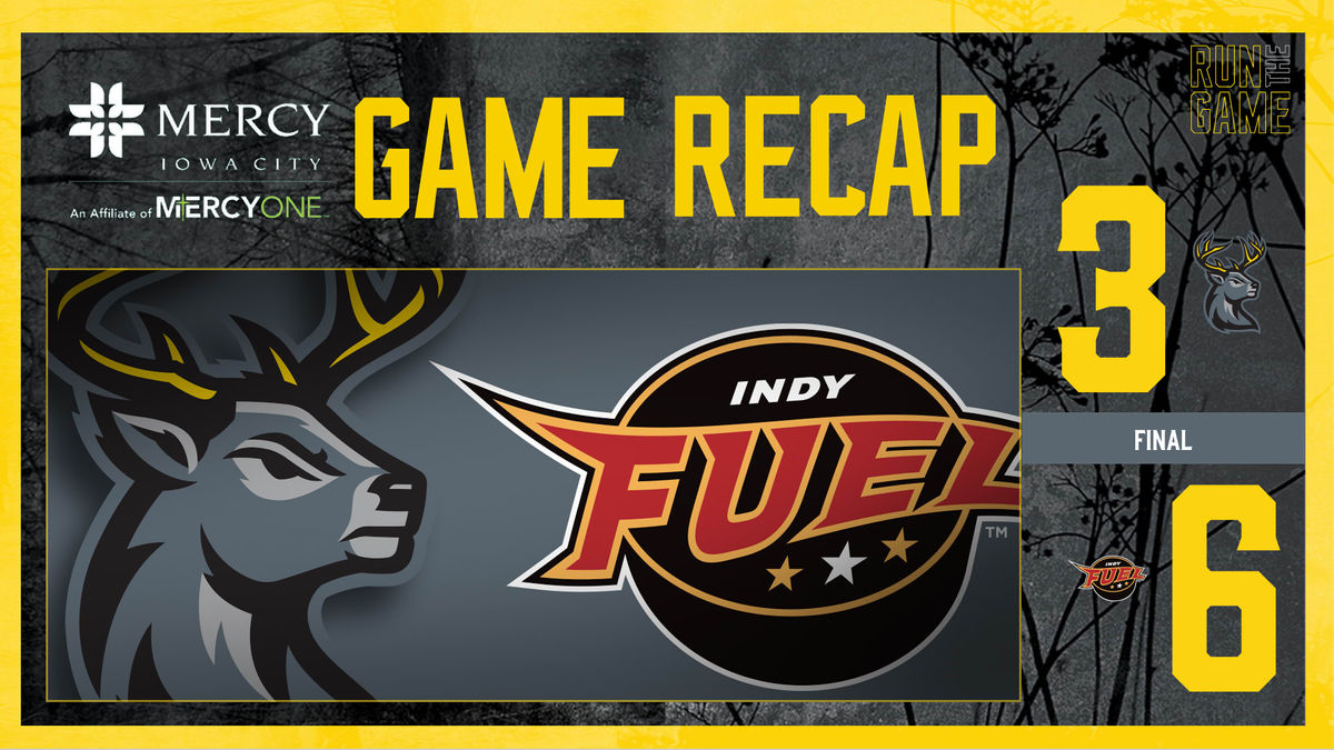 Heartlanders score three in first but come short at Indy, 6-3
