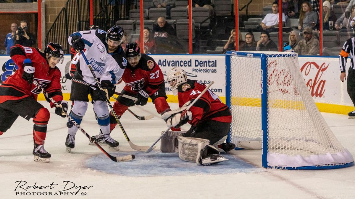Steelheads Sunk by Late Goal in 1-0 Loss to Rush