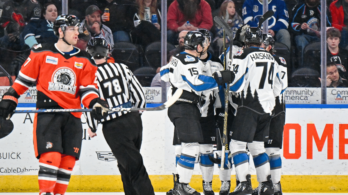 Steelheads Complete 3-2 Comeback Win in Shootout at Kansas City