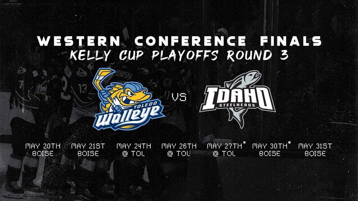 Idaho Steelheads Conference Finals Games One and Two Tickets On Sale Now
