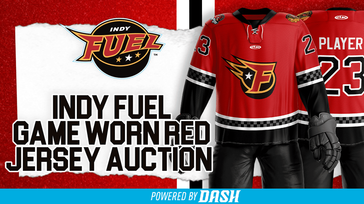 Red jerseys are available for auction now!